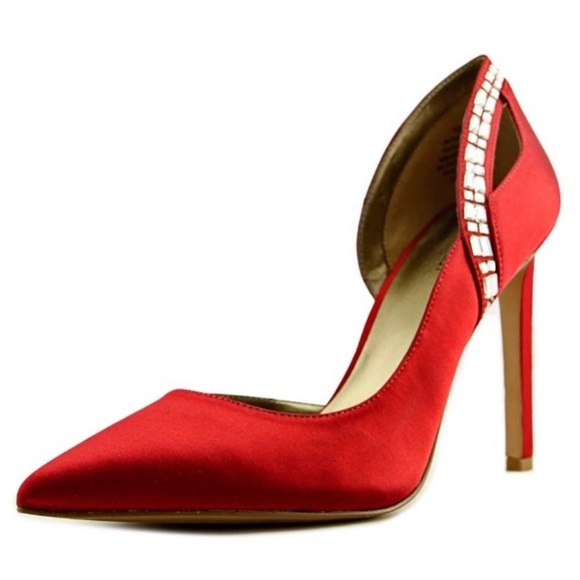 🔥👠Nine West Crystal D’Orsay Heels 👠🔥 - Picture 1 of 10